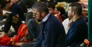 (برگزاری مراسم معنوی اعتکاف توسط  رزمندگان و بسیجیان گردان ۱۰۷امام حسین(علیه السلام