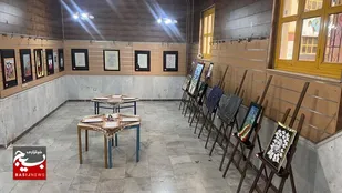 برپایی نمایشگاه ۲۵ اثر هنری به یاد ۲۵ کودک شهید حادثه کرمان
