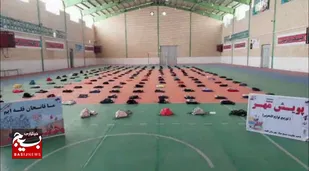 توزیع ۳۰۰ بسته لوازم التحریر در مرحله دوم