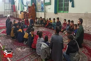 حضور مسئول دفتر نمایندگی سپاه ناحیه رزن در جمع حلقات صالحین