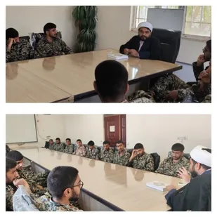 جهاد تبیین مسئول دفتر نمایندگی ولی&zwnj;فقیه در سپاه دلگان در جمع بسیجیان