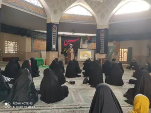 هیئت نوجوانان دختر شهر بهارستان گرد هم آمدند