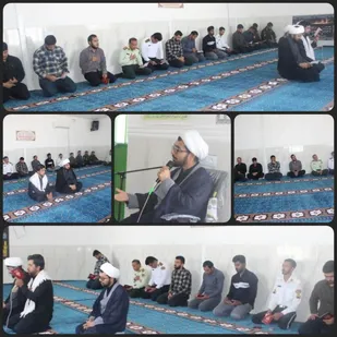 برگزاری نشست تبیینی مسئول دفتر نمایندگی ولی&zwnj;فقیه در ناحیه مقاومت بسیج سپاه بشاگرد با کارکنان فرماندهی انتظامی شهرستان بشاگرد