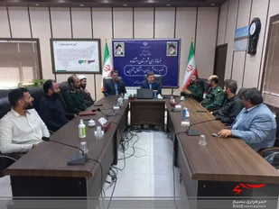 دیدار فرمانده سپاه ناحیه مقاومت اشتهارد با فرماندار شهرستان اشتهارد