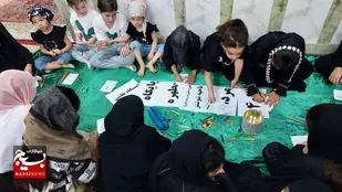 برگزاری مسابقات نقاشی کودکان در شوشتر