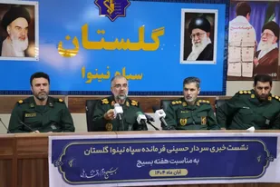 نشست خبری فرمانده سپاه نینوا بمناسبت هفته بسیج