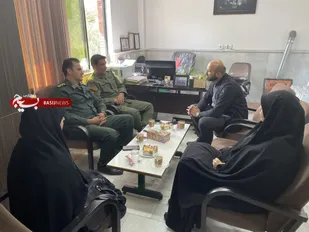 دیدار سرپرست مرکز تربیت بدنی و ورزش سپاه نینوا با مسئول تربیت بدنی فراجا استان
