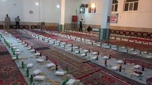 برگزاری برنامه مراسم ضیافت افطاری مهدوی درشهرستان ایوان