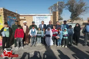 بازدید مسئولین استانی و شهرستانی از فعالیت گروه جهادی فاطمیون در فامنین