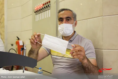 پویش شور و شعور حسینی در نذر ماسک