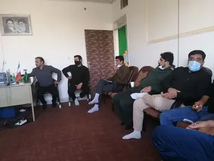 جلسه تعامل و هم&zwnj;اندیشی گردان امام علی(ع) حوزه مقاومت بسیج روح الله ناحیه مرکزی یزد