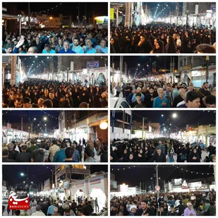 سوگواری مردم بهبهان در سالروز شهادت امام جعفر صادق(ع)