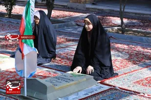 بازدید دانش آموزان آبیکی از یادمان شهدای هویزه، سرزمین نبردهای تن با تانک