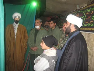 برپایی نمایشگاه فاطمیه بانام بانوی بی نشان توسط رزمندگان گردان 119 امام حسین علیه السلام