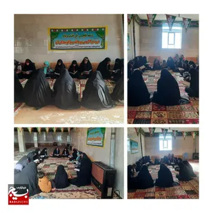 محفل انس با قرآن در روستای دهنو گرگ الله