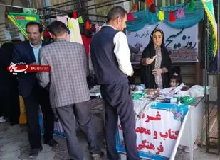 برپایی نمایشگاه اقتصاد مقاومتی در خانمیرزا