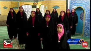 اجرای گروه سرود دختران  خرمشهر در موزه حفظ آثار دفاع مقدس