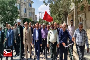 راهپیمایی مردم ولایت&zwnj;مدار و شهیدپرور شهرستان بهار در محکومیت جنایات رژیم صهیونیستی