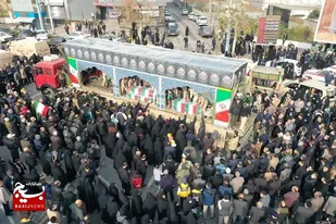 مردم مازندران در تشییع پیکر&zwnj;های مطهر ۱۴ شهید خوشنام ایستادگی پای آرمان&zwnj;های انقلاب را ثابت کردند