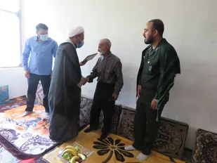 دیدار مسوول نمایندگی ولی فقیه سپاه امام سجاد(ع) با خانواده شهیدان رجبی و رشوندی