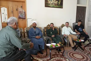 دیدار با جانباز سرافراز جنگ رمضان