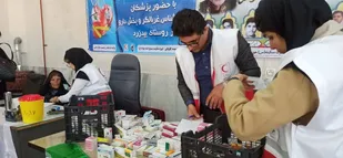 خدمات رسانی جهادی رایگان گروه پزشکی و روانشناسی در روستا&zwnj;ی بیدزرد گچساران +( تصاویر)
