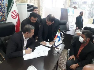 میز خدمت دستگاههای اجرایی استان در مصلی ایلام برگزار شد