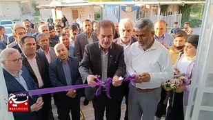 افتتاح درمانگاه تامین اجتماعی باغملک
