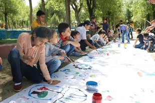 جشنواره نقاشی با موضوع حمایت از محیط زیست