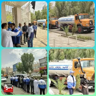 اعزام ۵ تانکر آبرسانی سیار از شرکت آبفای سیستان و بلوچستان