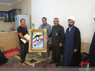 دیدار با خانوده شهید ماشاءالله محمدی در دلوار