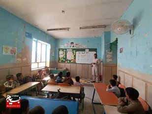 برگزاری کارگاه سواد رسانه در مدرسه دبستان بخش ریگولک  میرجاوه
