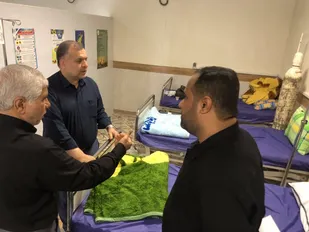 راه&zwnj;اندازی پست امدادی ۳۰ تخته در ۲ مرز شلمچه و چذابه