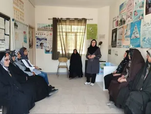 برگزاری کارگاه فرزندآوری در روستای کلاته نقی
