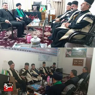 تجلیل بزرگان و معتمدین ایل بختیاری از رئیس اداره تبلیغات اسلامی شهرستان لالی