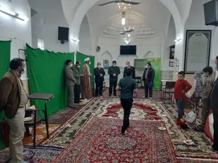 فرمانده پایگاه مقاومت شهید مطهری حوزه روح الله شهرستات تفت تکریم ومعارفه شد