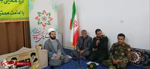 دیدار مسئولین شهرستان خوسف با امام جمعه شهرستان