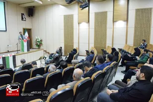 گرامیداشت شهدای خبرنگار غزه در تالار قرآن همدان برگزار شد