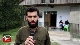 همگام با دانشجویان جهادگران در روستای ویشگون بابل