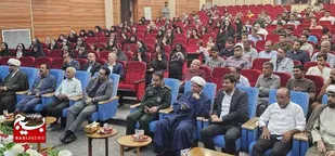 تجلیل از فعالان جبهه فرهنگی هنری بسیج عسلویه