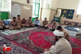برگزاری اردوی زیارتی سیاحتی سربازان سپاه ناحیه اسدآباد