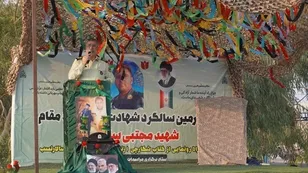 چهارمین سالگرد شهید مجتبی سالارنسب در رودان برگزار شد