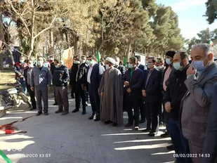 گرامیداشت سالگردپیروزی انقلاب اسلامی در مجتمع سیمان تهران