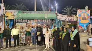 خادمیاران رضوی چابهار از حافظان امنیت تجلیل کردند