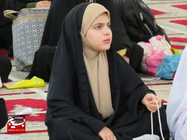 حضور فرمانده سپاه قدس گیلان در جمع معتکفین