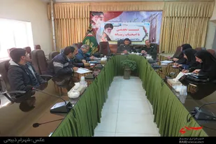 نشست خبری فرمانده سپاه ناحیه ملایر در هفته بسیج