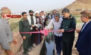 افتتاح کانال آبرسانی روستای "لالا"