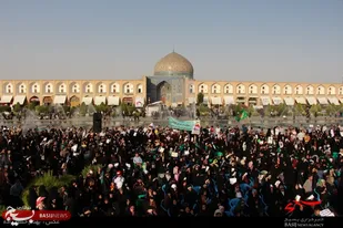 حضور پرشکوه مردم اصفهان در روز عفاف و حجاب - میدان امام خمینی (ره)