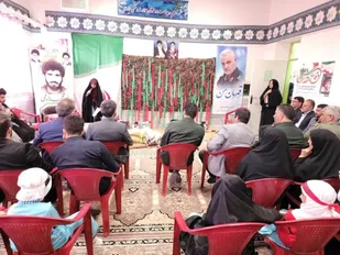 مراسم گرامیداشت روز شهدا در مدارس ابرکوه برگزار شد