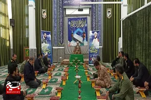 برگزاری مراسم جزء خوانی قرآن کریم در سپاه ناحیه رزن